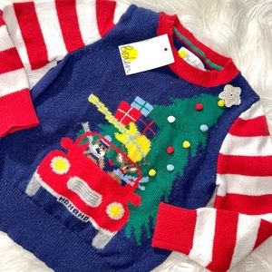 Mini Boden 2-3Y NWT Christmas sweater 🎄🎅🏼♥️